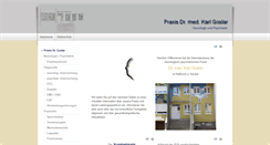 Desktop Screenshot of dr-goslar.de